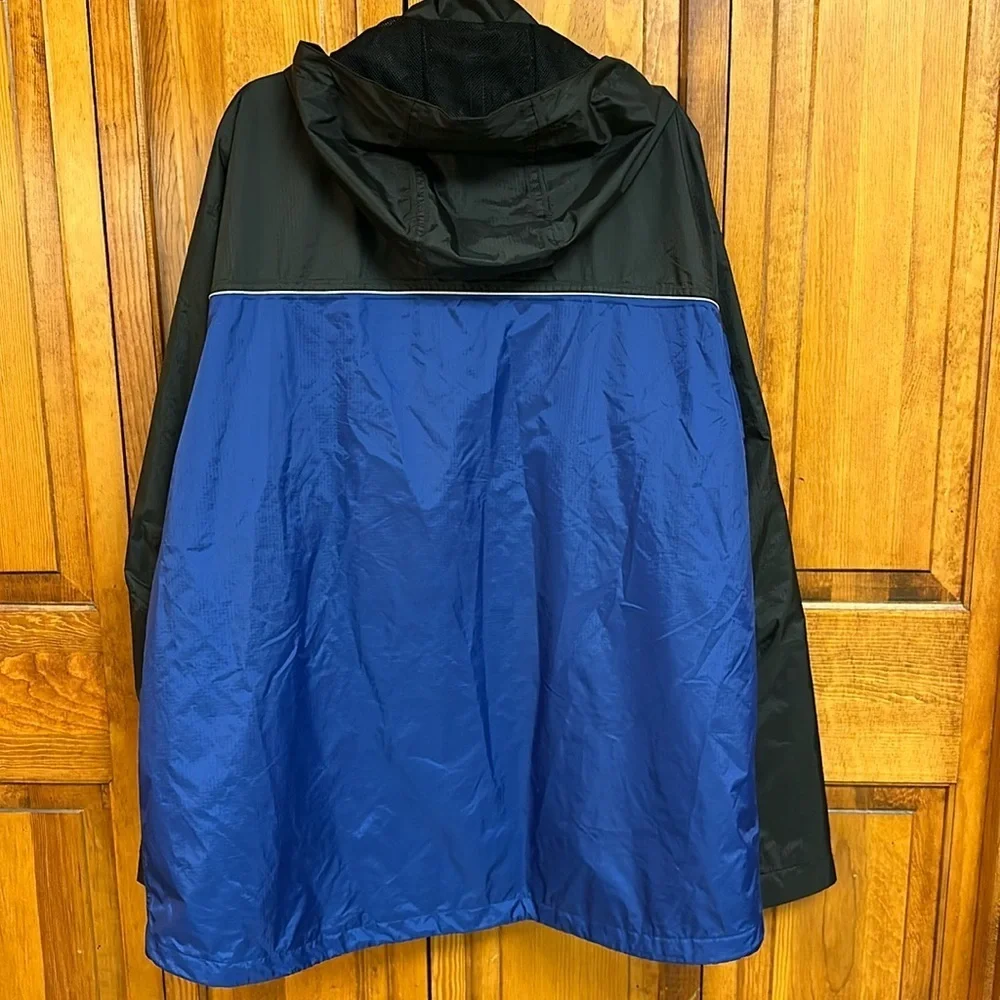 Sierra Sport Waterproof, Windproof, Breathable Hooded Rain Suit Nylon Jacket XXL